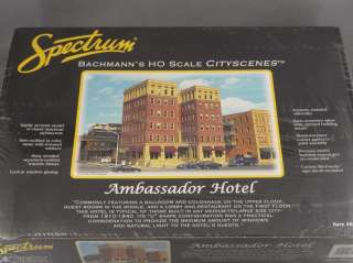   SCALE BACHMANN SPECTRUM CITYSCENES 88002 AMBASSADOR HOTEL BUILDING KIT