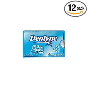 Dentyne Ice Vanilla Chill, 12 Count (Pack of 12)  Grocery 