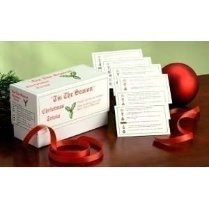  Pack of 6 Holiday Traditions Tis the Season Christmas Trivia 