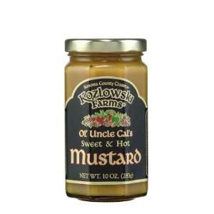 Kozlowski Farms Ol Uncle Cals Mustard, 10 Ounce  Grocery 