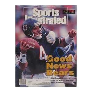 Jim Harbaugh autographed Sports Illustrated Magazine (Chicago Bears 