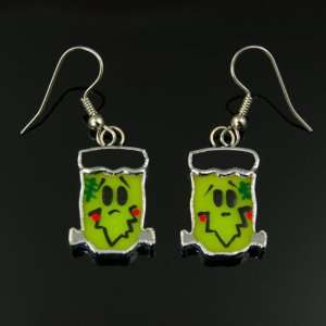  Switchables Stained Glass Frankenstein Earrings 