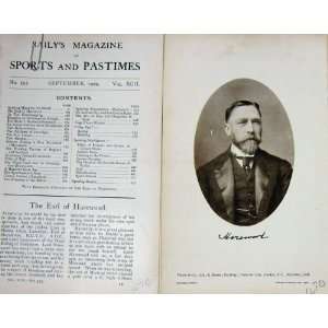    1909 Antique Portrait Earl Harewood Henry Lascelles