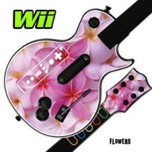   for GUITAR HERO 3 III Nintendo Wii Les Paul   Flowers Video Games