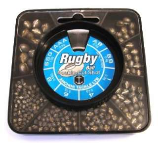 Anchor Rugby egg SOFT SPLIT SHOT Multi Size Dispenser  