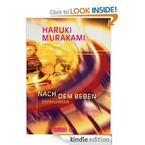 Nach dem Beben Erzählungen (German Edition) Haruki Murakami, Ursula 
