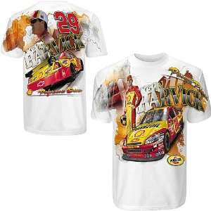  Chase Authentics Kevin Harvick Total Print T Shirt: Sports 