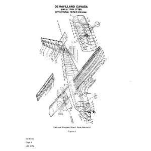   DHC 6 Aircraft Structural Repair Manual De Havilland Canada Books