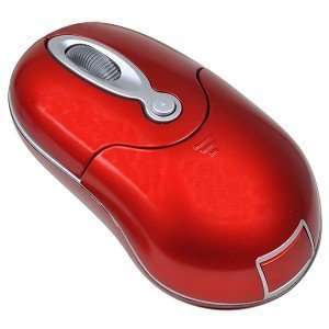  3 Button Wireless Rechargeable Optical Scroll Mouse w/USB 
