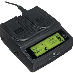  Pearstone Duo Battery Charger for Nikon EN EL11 Camera 