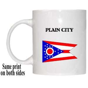  US State Flag   PLAIN CITY, Ohio (OH) Mug: Everything Else