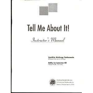    Tell Me About It (Instructors Manual) (9780838442029) Books