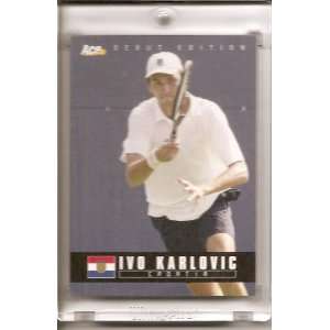  2005 Ace Authentic Ivo Karlovic Croatia #89 Tennis Card 