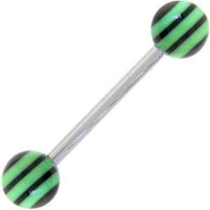  Green Beret Barbell Tongue Ring: Jewelry