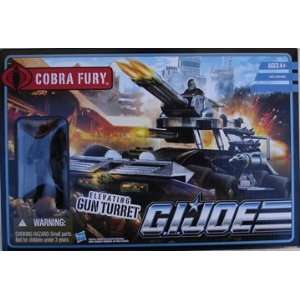  G.I.Joe Cobra Fury Tank With Elevating Gun Turret & Figure 