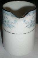 Noritake Sri Lanka Blue Hill Fine Porcelain Creamer 3 7/8 8 OZ 