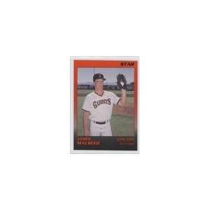  1989 San Jose Giants Star #18   James Malseed Sports 