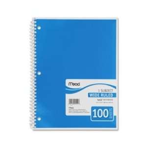 Mead One Subject Notebook  Assorted Colors   MEA05514 