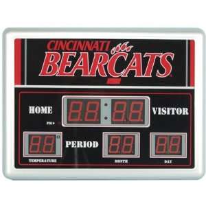   University of Cincinnati Bearcats Lg Scoreboard Clock Sports