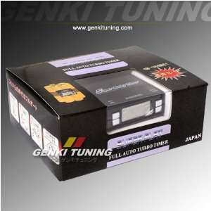  Universal Mini Turbo Timer   Super Flat Black/Red Box 