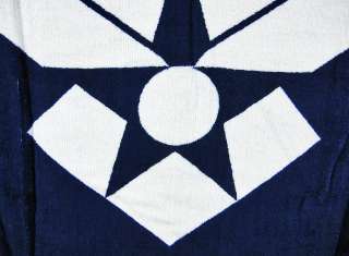 United States Air Force Blue Beach Towel 60 x 30 USAF  