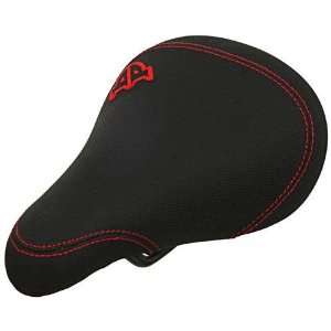  Premium Gen2 Lite BMX Bike Seat   Black / Red: Sports 