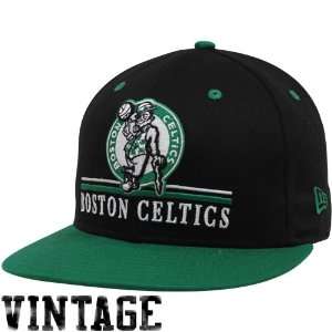  New Era Boston Celtics Black Kelly Green Underline 