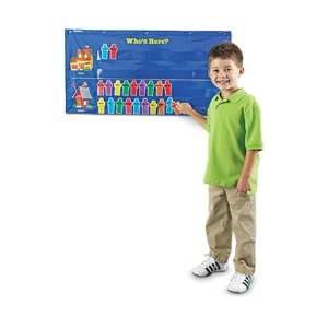   : Educational Products LER2685 Attendance Pocket Chart: Toys & Games
