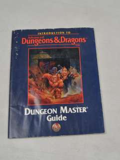 Advanced Dungeons & Dragons AD & D Introduction To Dungeon Masters 