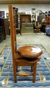 CHARLES PARKER CO., PIANO CHAIR, RARE, ANTIQUE. * SALE PRICED TO SELL 
