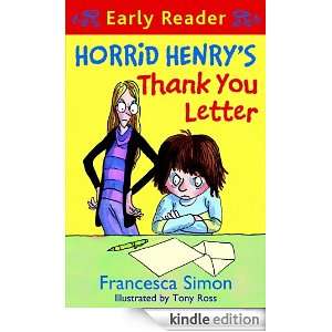 Horrid Henrys Thank You Letter (Early Reader) (HORRID HENRY EARLY 