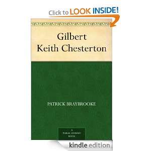 Gilbert Keith Chesterton [Kindle Edition]