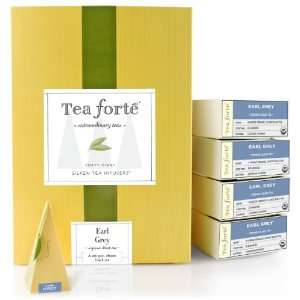 Tea Forte Event Box   48 Silken Pyramid Infusers   Earl Grey  