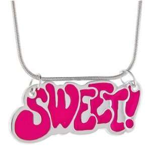  Pink Sweet Graffiti Pendant and Necklace Jewelry