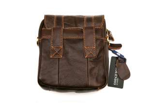 Offer Gift Genuine Leather Cowhide Two way Mini Messangerbag Crossbag 