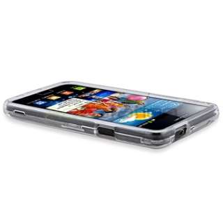 For Samsung Galaxy S2 i9100 Cell Phone Clear Crystal Hard Skin Case 