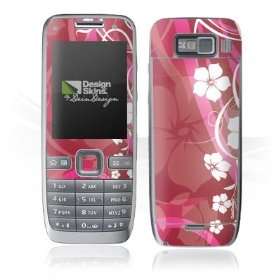  Design Skins for Nokia E52   Pink Flower Design Folie 