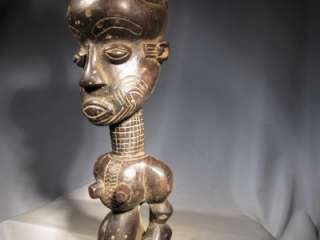 Africa_Congo: Lulua statuette #28 tribal african art  