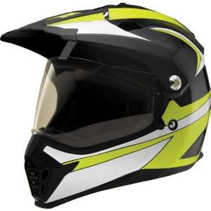  SparX Octane Nexus Off Road Motorcycle Helmet   Green/Grey 