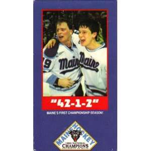  42 1 2 MAINE HOCKEY NATIONAL CHAMPIONS (VHS TAPE  1993 
