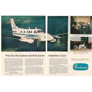  1968 Beechcraft King Air Airplane Outsells Competitor 2 