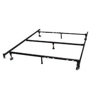 STRUCTURES by Malouf Heavy Duty 6 Leg LINENSPA Adjustable Metal Bed 