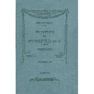   SPAD S.VII Aircraft Technical Manual   1917: Sicuro Publishing: Books