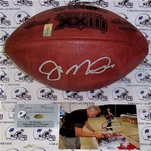 Joe Montana Autographed/Hand Signed Super Bowl XXIV Official NFL 