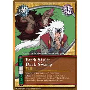  Naruto TCG Quest for Power J US025 Earth Style Dark Swamp 