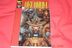 WIZARD / TOP COW ARCANUM #1/2 WITH C.O.A. COMIC BOOK  