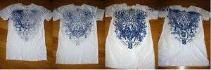 NEW MENS ARCHAIC AFFLICTION REVERSIBLE T SHIRT S OR M  
