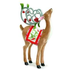  Fitz and Floyd Mingle Jingle Standing Deer Figurine