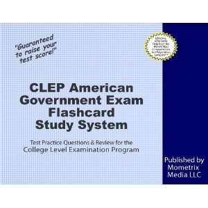  CLEP American Government Exam Flashcard Study System CLEP Test 
