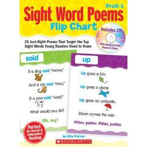  Sight Word Poems Flip Chart: Office Products